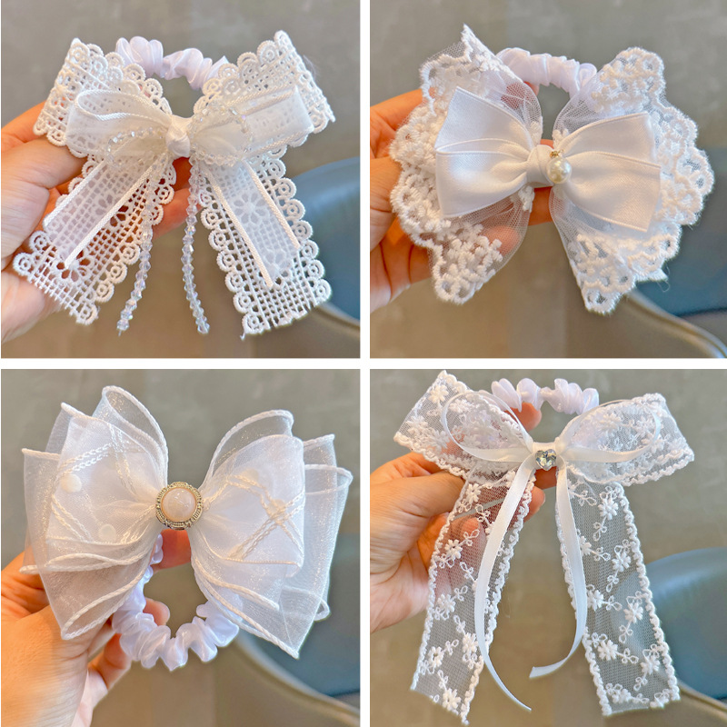 ยางรัดผมแบบยืดหยุ่น โบว์ลูกไม้ - Tassel Fringe Trim บทวิจารณ์และราคา