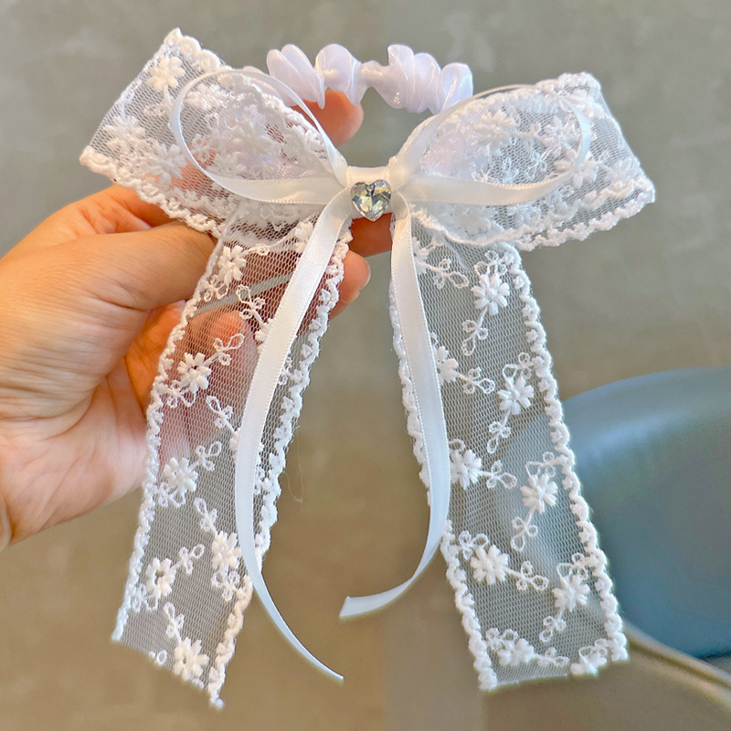 ยางรัดผมแบบยืดหยุ่น โบว์ลูกไม้ - Tassel Fringe Trim บทวิจารณ์และราคา