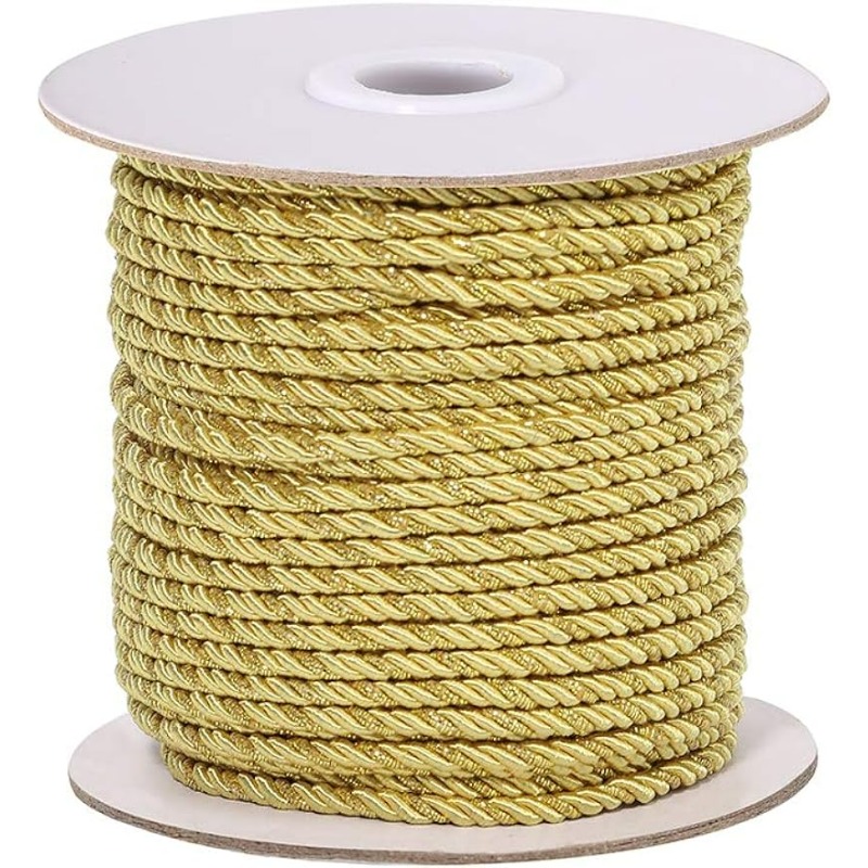 เชือกเกลียวสีเมทัลลิก3มม./35หล - Cord Trim Twisted บทวิจารณ์และราคา