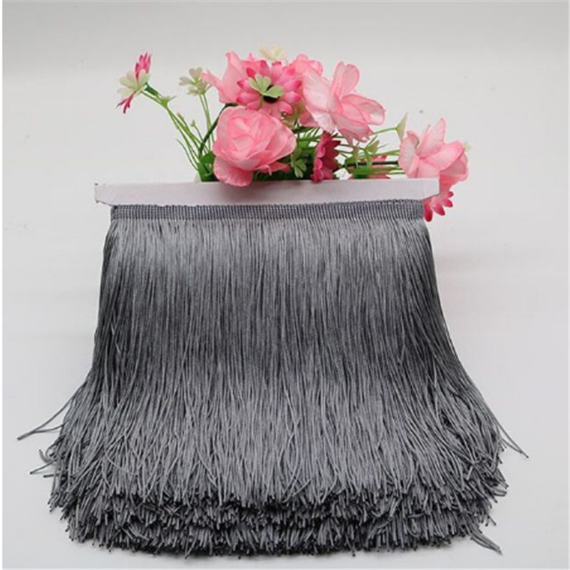 10/15/20/30 ซม.ลานลูกไม้ Trim  - Beaded Trim Fringe บทวิจารณ์และราคา