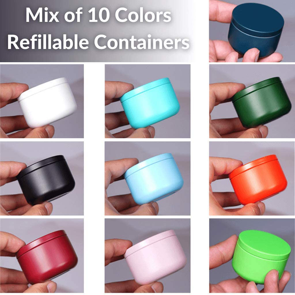 กระป๋องชาพร้อมฝาปิด Airtight เ - Craft Embellishment Storage บทวิจารณ์และราคา