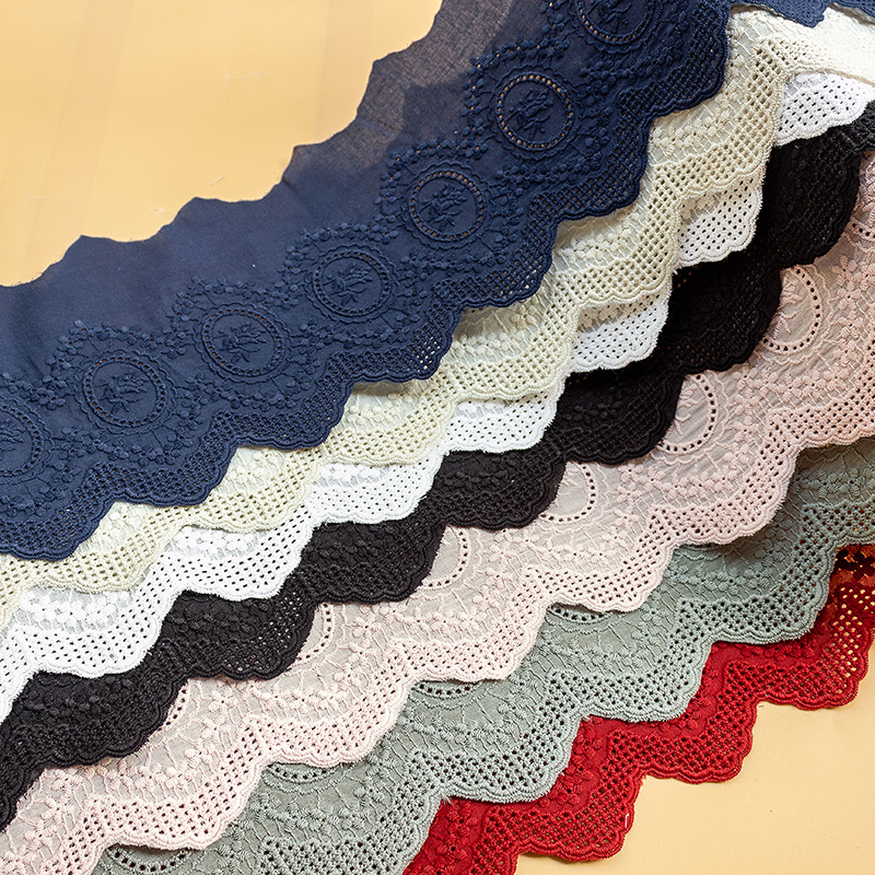 2 หลาผ้าฝ้ายปักลูกไม้สุทธิริบบ - Lace Ribbon Trim บทวิจารณ์และราคา