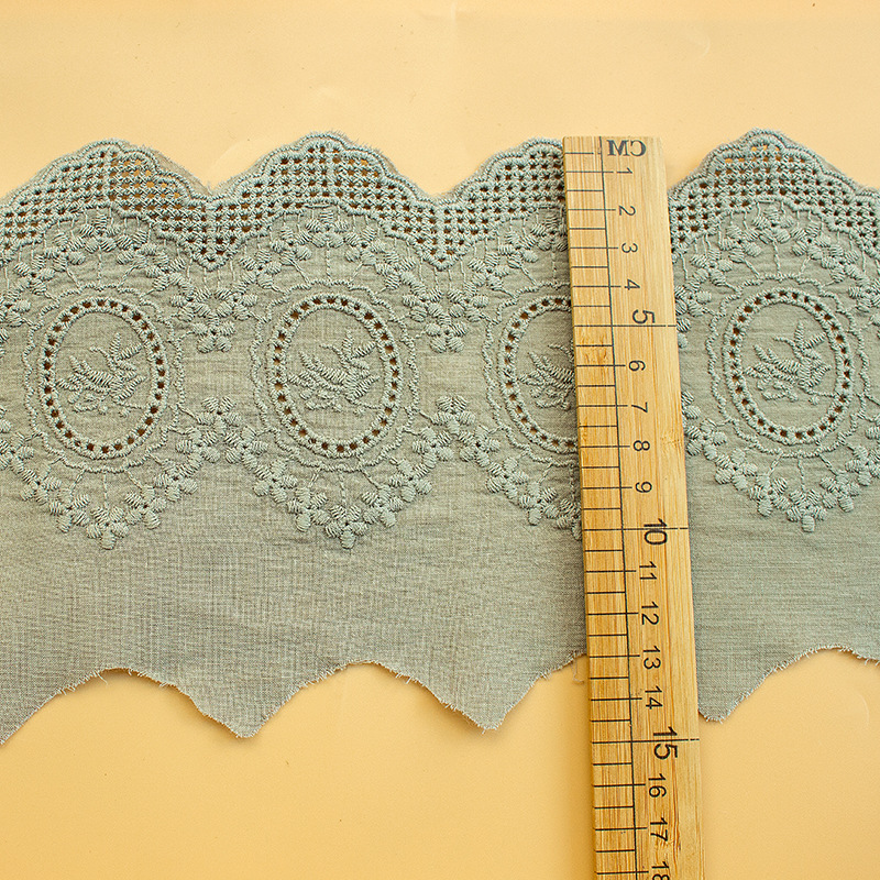 2 หลาผ้าฝ้ายปักลูกไม้สุทธิริบบ - Lace Ribbon Trim บทวิจารณ์และราคา