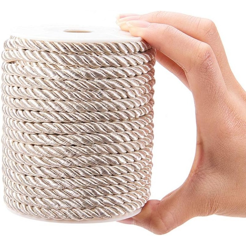 ประมาณ 50 ฟุตหัตถกรรมเชือกไนลอ - Cord Trim Twisted บทวิจารณ์และราคา