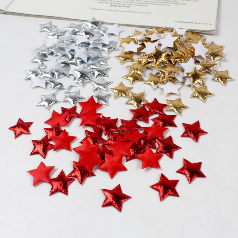 100 ชิ้นทอง/เงินดาวสําหรับ Chr - Christmas Craft Embellishment บทวิจารณ์และราคา